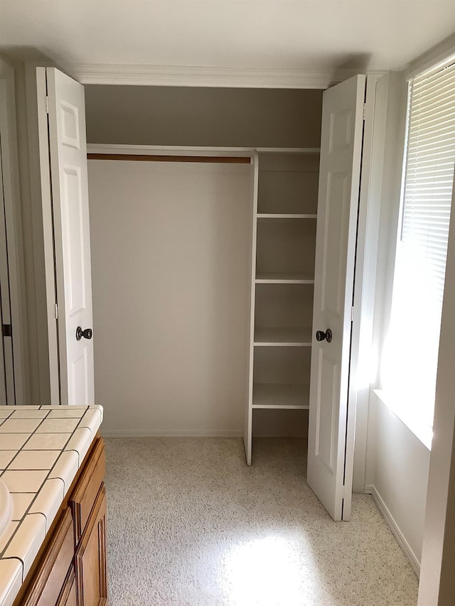 view of closet