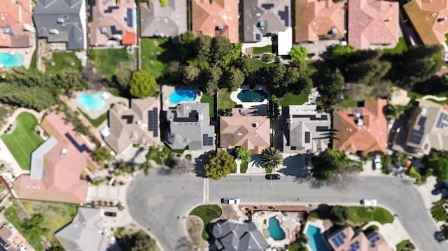 8164 N 8th St, Fresno, CA 93720 - bird's eye view with a residential view