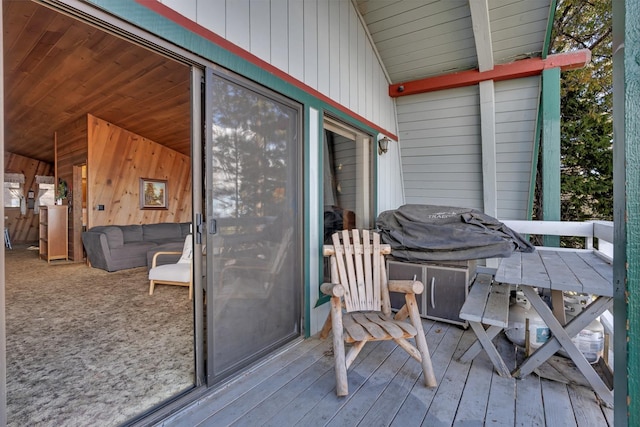 39090 Woodland Rd, Shaver Lake, CA 93664 - view of wooden deck