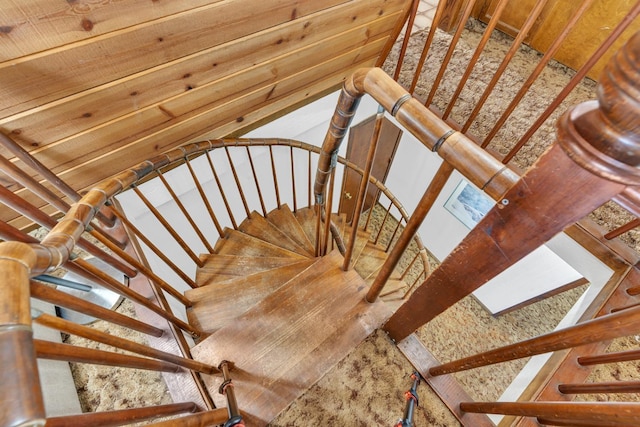 39090 Woodland Rd, Shaver Lake, CA 93664 - view of staircase