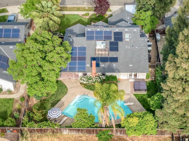 drone / aerial view