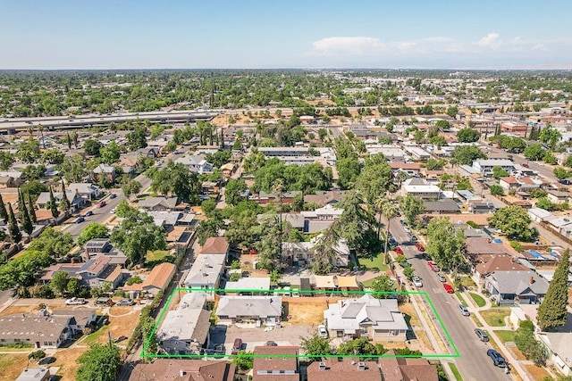 329 N Glenn Ave, Fresno, CA 93701 - aerial view with a residential view