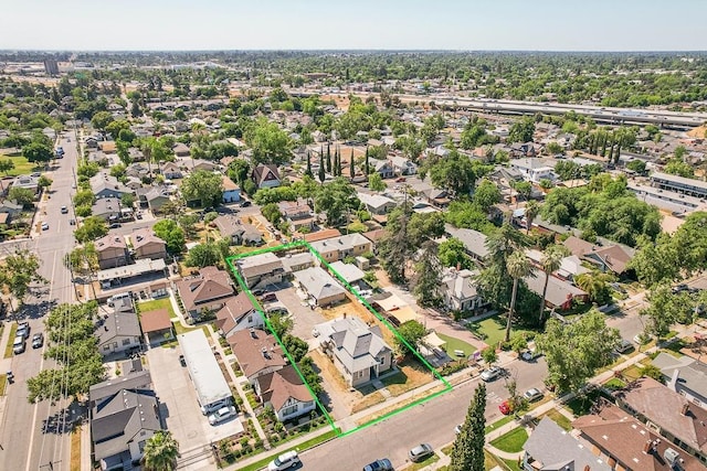 329 N Glenn Ave, Fresno, CA 93701 - bird's eye view with a residential view