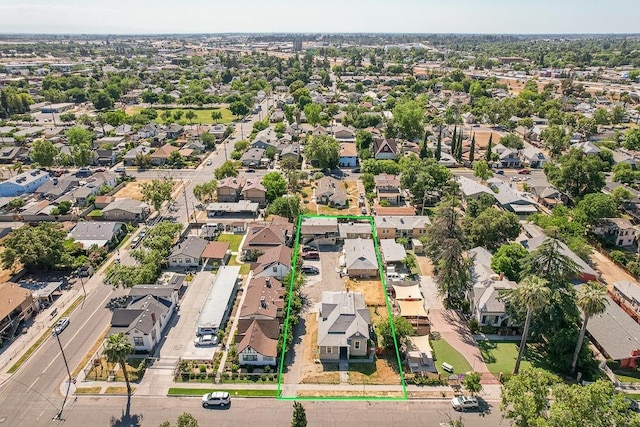 329 N Glenn Ave, Fresno, CA 93701 - birds eye view of property featuring a residential view