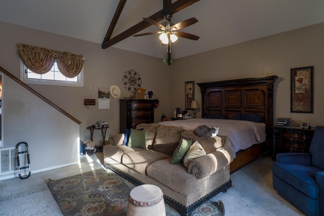 1233 Redwood Ln, Selma, CA 93662 - bedroom featuring carpet, baseboards, and a ceiling fan