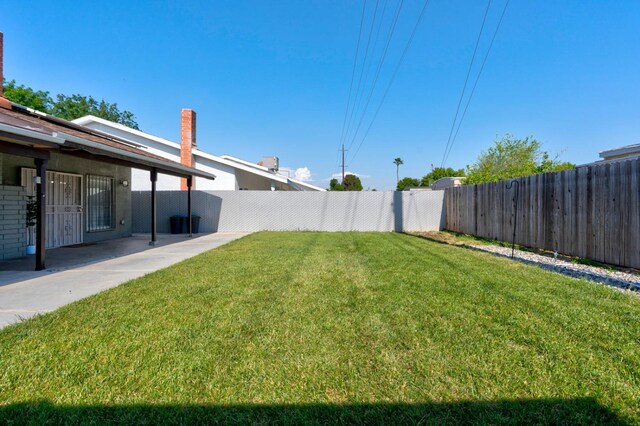 view of yard