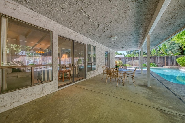 6619 N Valentine Ave, Fresno, CA 93711 - fenced backyard featuring a patio