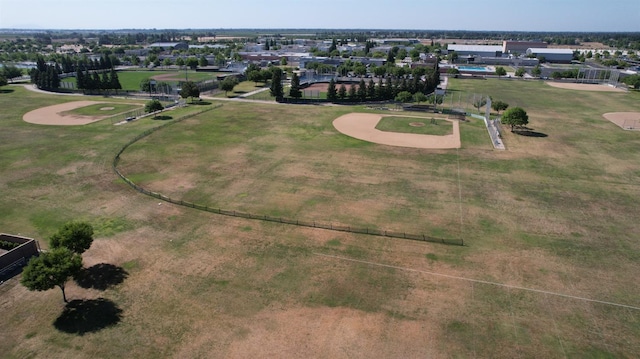 drone / aerial view