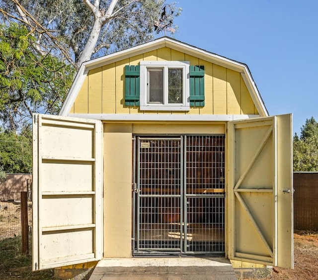 13801 E Rialto Ave, Sanger, CA 93657 - view of outdoor structure featuring an outbuilding and fence