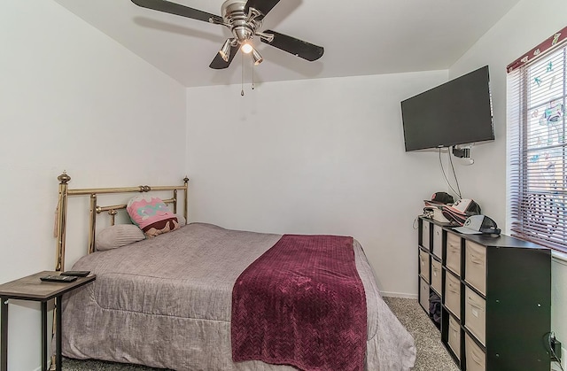 3042 Love St, Selma, CA 93662 - bedroom with carpet floors and ceiling fan