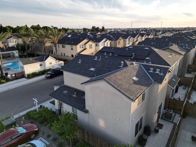 6458 E Riesling Dr, Fresno, CA 93727 - aerial perspective of suburban area