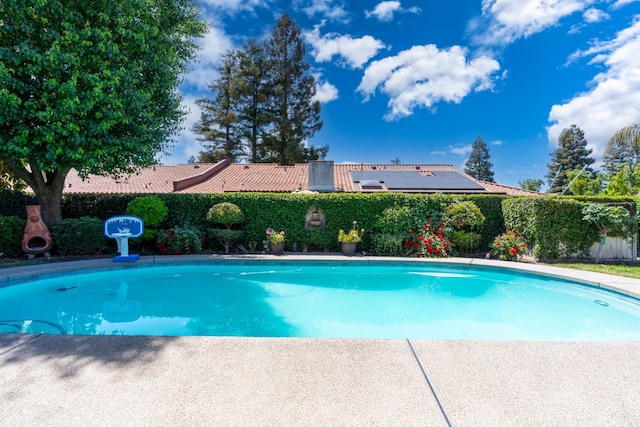 22 Pointe W, Madera, CA 93637 - view of pool with a fenced backyard