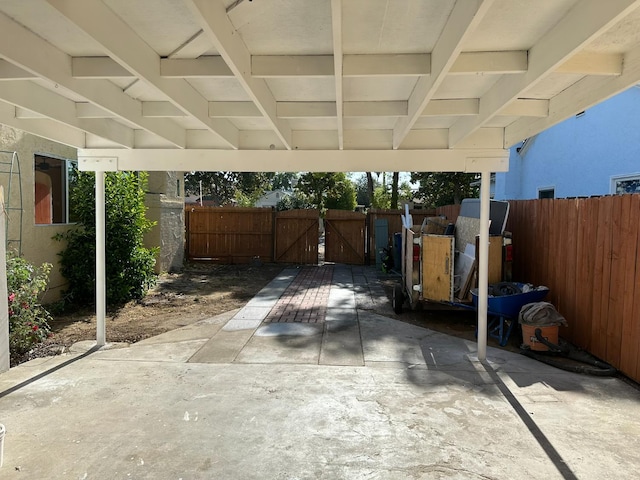 1441 N Calaveras St, Fresno, CA 93728 - fenced backyard with a gate