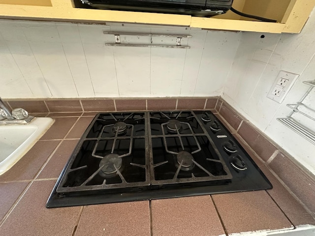 1441 N Calaveras St, Fresno, CA 93728 - kitchen view of black gas stovetop
