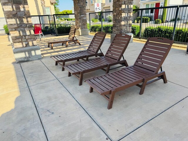 3673 Artistry Way, Clovis, CA 93619 - view of patio / terrace with fence