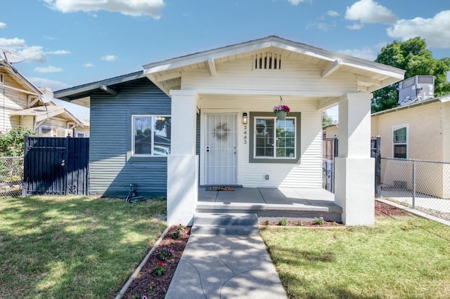 3443 E Washington Ave, Fresno, CA 93702 - view of front of property with covered porch