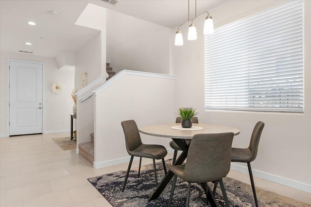 841 Corazon Ave, Clovis, CA 93619 - dining room featuring stairs and recessed lighting