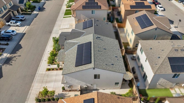 841 Corazon Ave, Clovis, CA 93619 - aerial perspective of suburban area