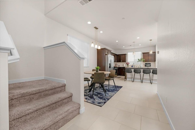 841 Corazon Ave, Clovis, CA 93619 - stairs with recessed lighting and baseboards
