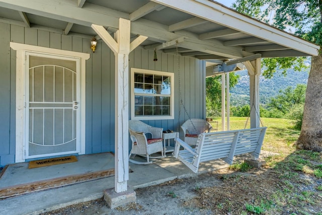 28302 Tollhouse Rd, Tollhouse, CA 93667 - doorway to property featuring a porch