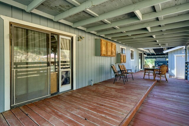 28302 Tollhouse Rd, Tollhouse, CA 93667 - view of wooden terrace