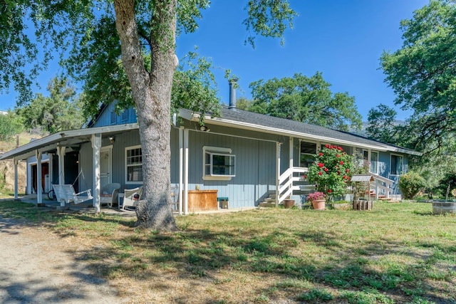 28302 Tollhouse Rd, Tollhouse, CA 93667 - view of front of house with a front lawn