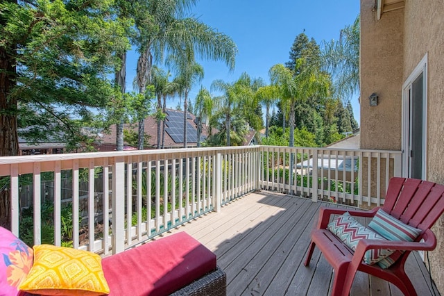 view of deck