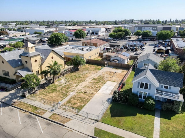 aerial perspective of suburban area