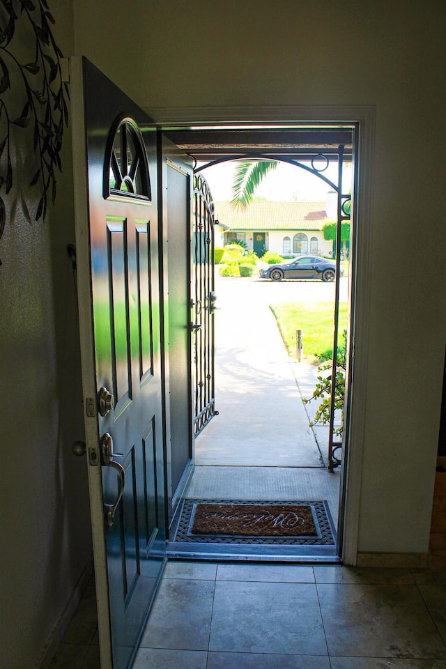 view of doorway