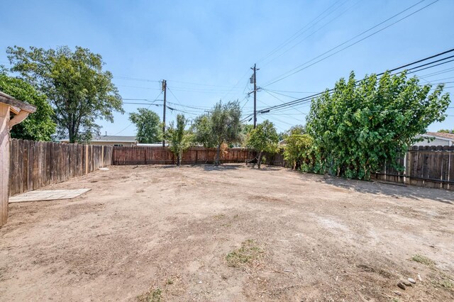 153 Birch, Fresno, CA 93650 - view of fenced backyard
