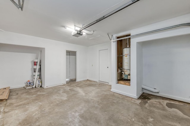 153 Birch, Fresno, CA 93650 - garage featuring water heater and a garage door opener