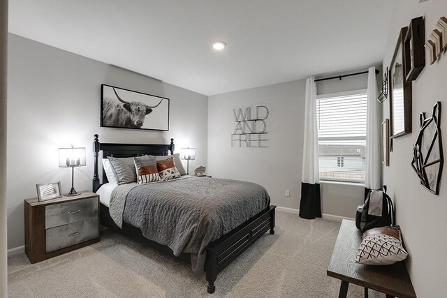 1890 Richard Ave Unit 2054S, Sanger, CA 93657 - bedroom with light colored carpet, baseboards, and recessed lighting