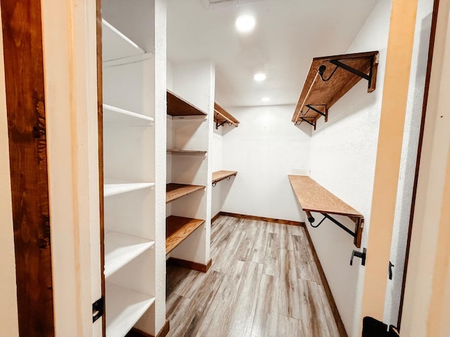 7784 S Del Rey Ave, Del Rey, CA 93616 - walk in closet featuring light wood-style flooring