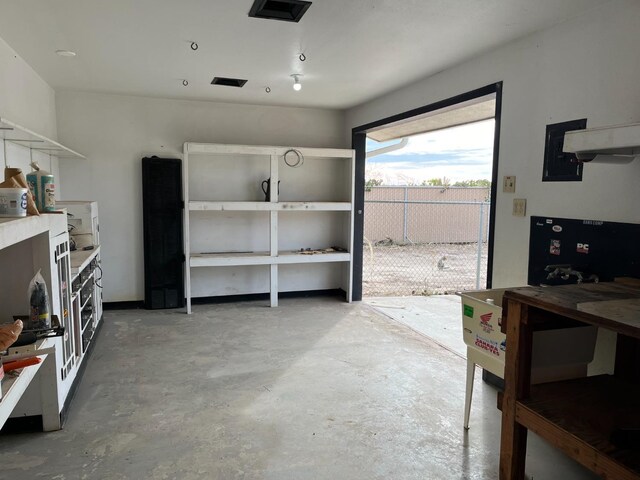 view of storage