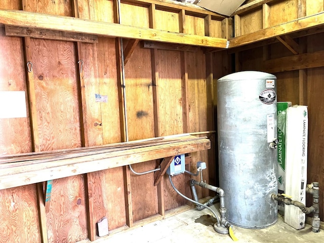 view of utility room