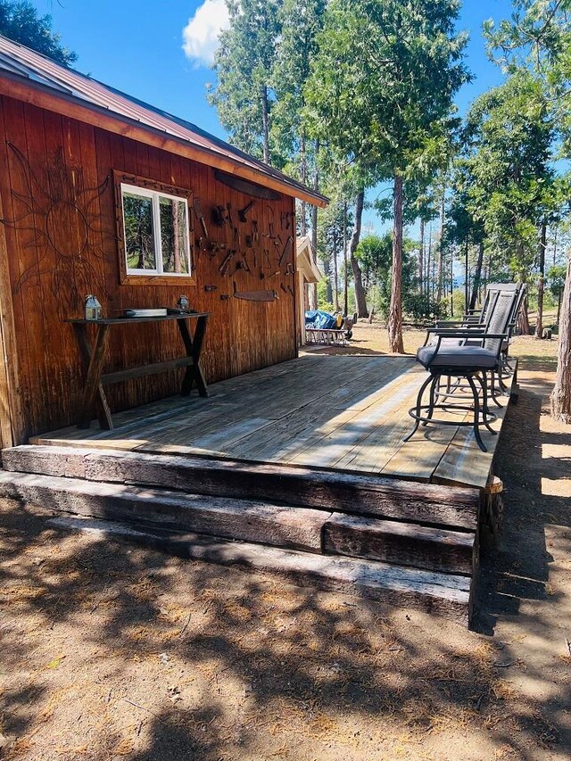 42640 Pinecone Ln, Auberry, CA 93602 - view of deck