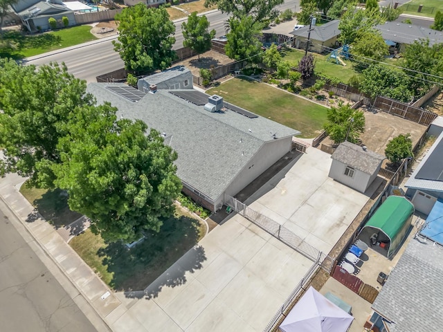drone / aerial view