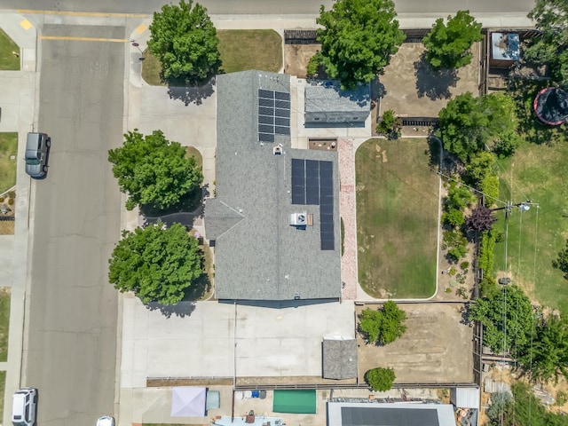 aerial view of property and surrounding area