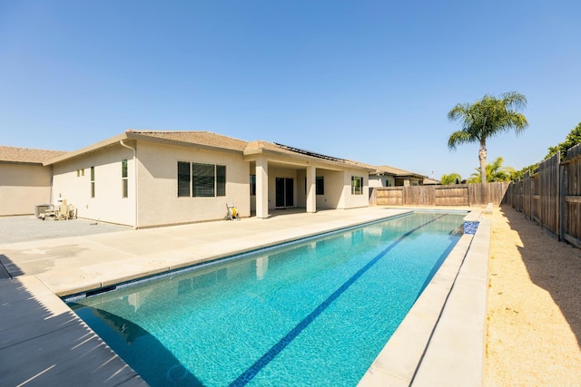 3636 Elberta Cir, Dinuba, CA 93618 - view of pool with a fenced backyard and a patio