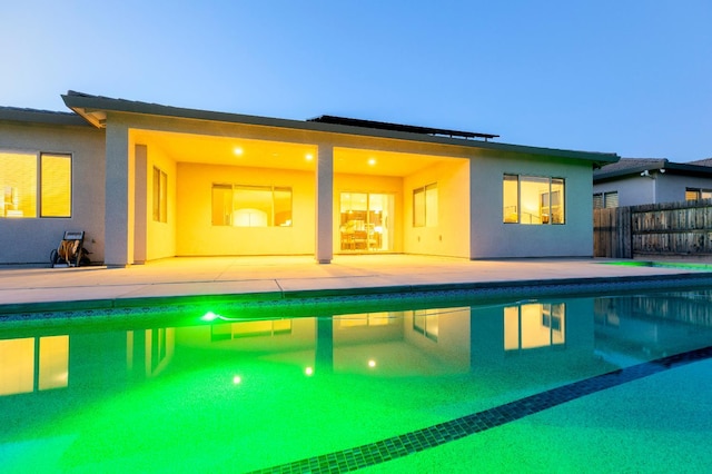 3636 Elberta Cir, Dinuba, CA 93618 - view of swimming pool featuring a patio area and fence