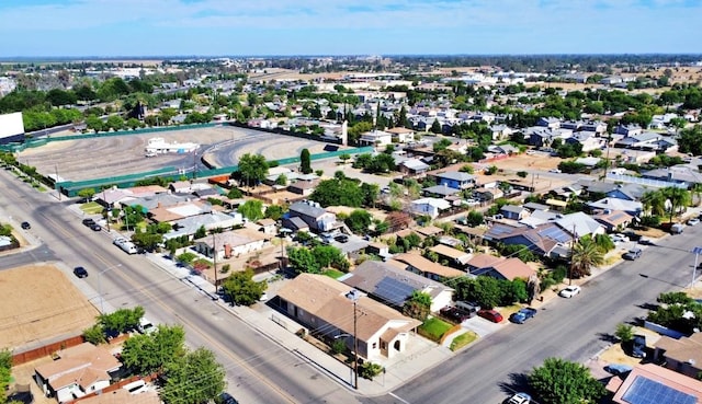 900 Sonora St, Madera, CA 93638 - aerial view of property and surrounding area featuring nearby suburban area