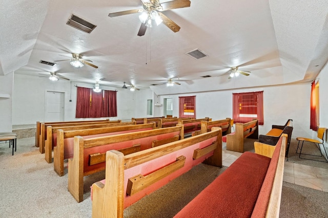 900 Sonora St, Madera, CA 93638 - home theater featuring a ceiling fan