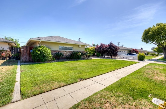 3948 E Fedora Ave, Fresno, CA 93726 - view of front of house featuring stucco siding