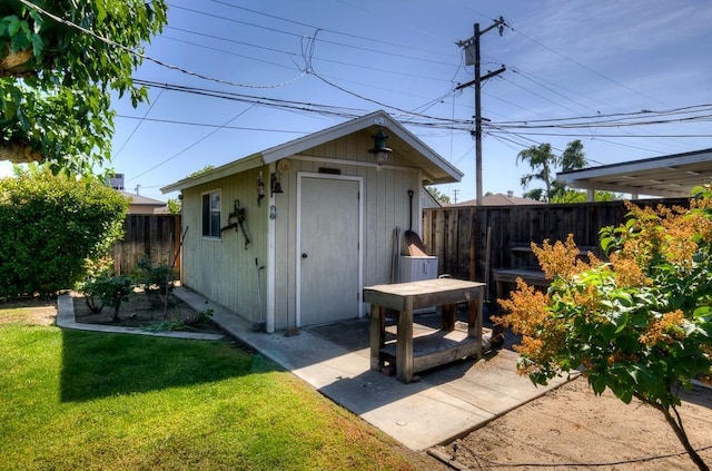 3948 E Fedora Ave, Fresno, CA 93726 - view of outbuilding