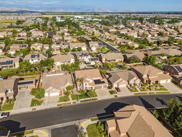 2865 Maine Ave, Clovis, CA 93619 - aerial view of residential area featuring a mountain backdrop