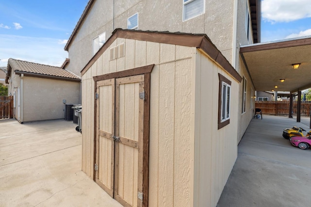 2865 Maine Ave, Clovis, CA 93619 - view of shed with fence