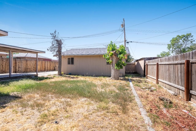 324 E San Mateo St, Avenal, CA 93204 - view of fenced backyard
