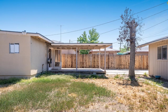 324 E San Mateo St, Avenal, CA 93204 - view of yard with fence