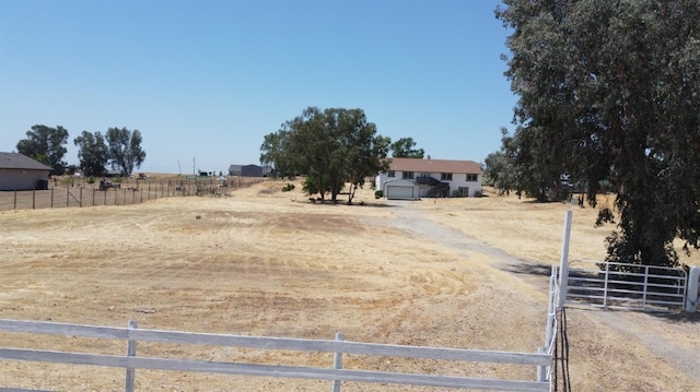15758 Mark Rd, Madera, CA 93636 - view of yard featuring a view of rural / pastoral area