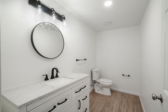 15758 Mark Rd, Madera, CA 93636 - bathroom with vanity and wood finished floors